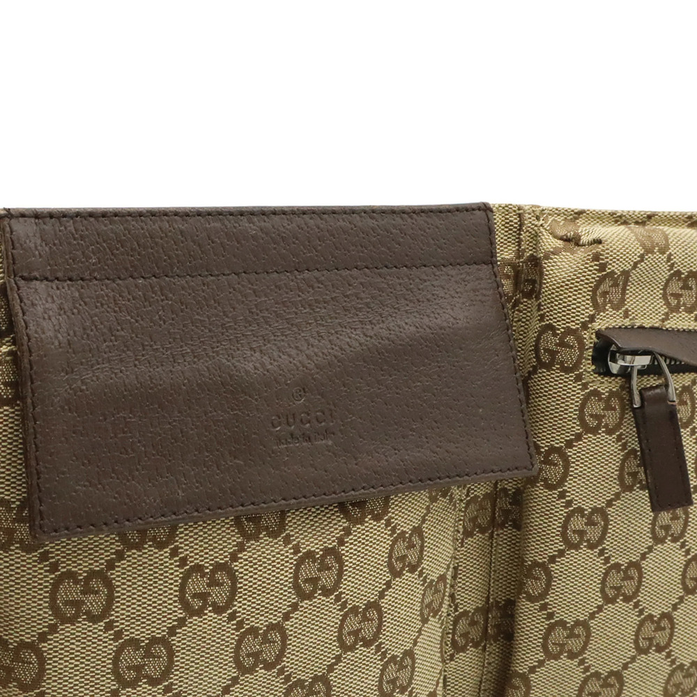 GUCCI Brown Leather Pouch - Picture 7 of 8